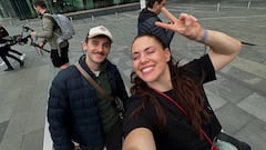 “Cuando crucé la meta me puse a llorar... Fue un reto para mí, nunca lo había hecho”