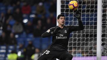 Courtois, ante el Alavés.