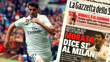 Gazzetta: 'sí' de Morata al Milán