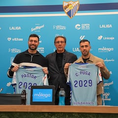 Pastor y Puga, tras renovar con el Málaga: “La palabra Primera no es tabú”