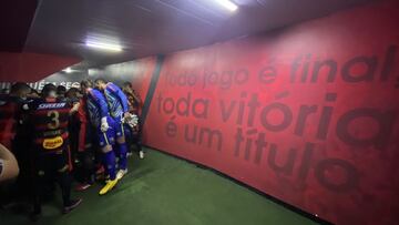 El Sport Recife, antes de un partido.