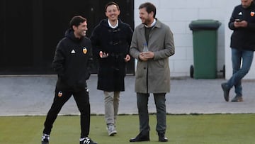 Marcelino, Longoria y Alemany.