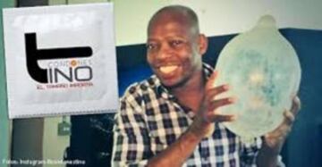 Faustino Asprilla decidió montar una marca de condones llamada Tino en Colombia