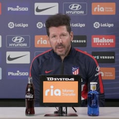 Simeone: "Queda mucha Liga"
