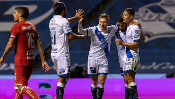 Puebla goleó a Toluca en la fecha 7 del Guardianes 2020