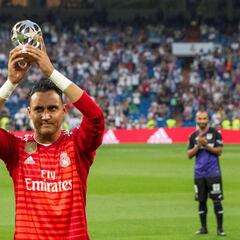 Keylor Navas fuera de la terna en The Best a mejor portero