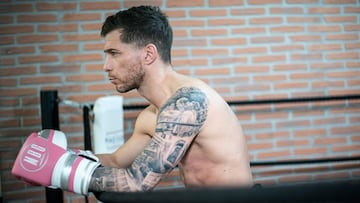 El boxeador español Ángel Moreno.