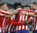Atlético, Levante y una franja de goles común: del minuto 61 al 75