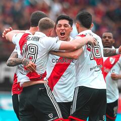 Con Miguel Borja, River Plate vuelve al triunfo ante San Lorenzo