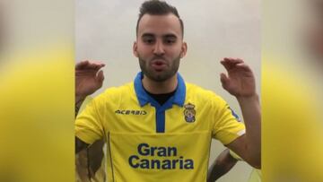 El 'pío-pío' de Jesé Rodríguez para la afición de Las Palmas