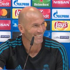Zidane desató las risas con su explicación de la lesión de Asensio