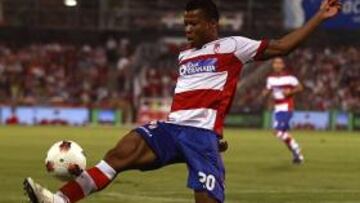 <b>EL MÁS UTILIZADO. </b>Uche es el jugador de los refuerzos del Granada con el que más ha contado Fabri.