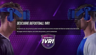 BeFootball llega a Gamergy: el fútbol inmersivo de realidad virtual