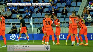 Resumen y goles del Tenerife vs Málaga de LaLiga Santander