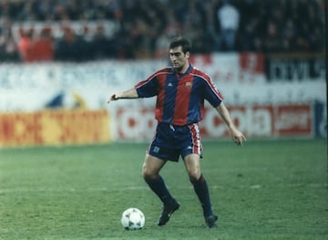 Etapa en el FC Barcelona: 1994-95 | Etapa en el Betis: 1995-96