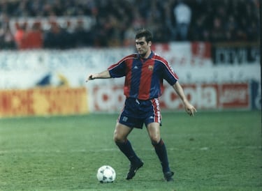 Etapa en el FC Barcelona: 1994-95 | Etapa en el Betis: 1995-96