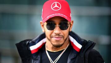 Lewis Hamilton, en China (F1 2019). 