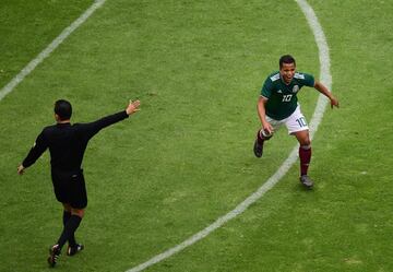 Crónica en imágenes del México vs Escocia