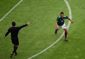 Giovani no marcaba con el 'Tri' en el Estadio Azteca desde 2012