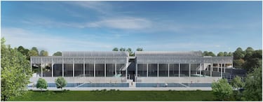 Se construirá un campo adicional de fútbol 11, otro de fútbol 7 y una pista cubierta de calentamiento de atletismo de 110 metros.