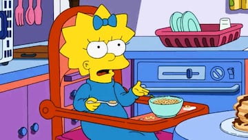 maggie simpson voz los simpson temporada 37 donde ver los simpson online