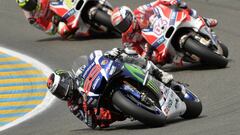 Lorenzo gana en el GP de Francia 2016, Le Mans.