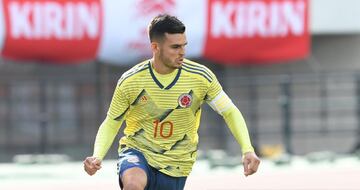 El volante colombiano juega en América de México y en 2019 disputó 23 partidos y anotó cinco goles. 