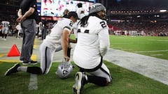 Marshawn Lynch protesta ante el himno norteamericano