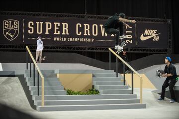 El skater que más dinero ha ganado en competición en toda la historia sigue aumentando el récord tras su victoria en Los Angeles. Hizo tres trucos por encima de 9...