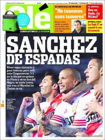 Portadas de la prensa mundial