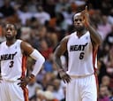 LeBron James decidió a favor de los Heat el duelo de líderes