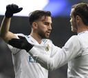Bale y Mayoral evitan derrota pero no los silbidos al Madrid
