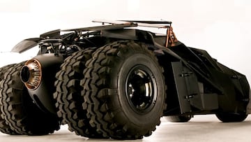 Ponen a la venta el Batmóvil de ‘El caballero oscuro’ y es tan potente como un Ferrari, pero pasar la ITV será un problema