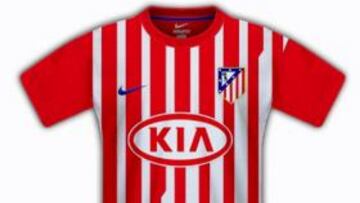 La nueva camiseta de la 11-12 tendrá más rayas rojas