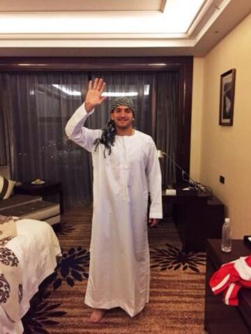 Para Matías Jadue no hubo vacaciones. El delantero viajó a Dubai para sumarse a la selección de Palestina.