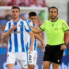 Butarque se vuelca en la despedida a Javi Eraso del Leganés
