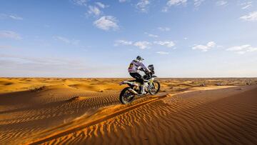 Pablo Quintanilla en el Dakar.