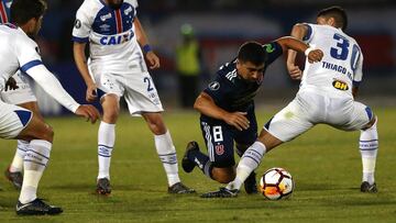 U. de Chile 0-0 Cruzeiro: azules sufren, pero igualan en casa