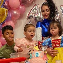 Cristiano y Georgina celebran el cumpleaños de su hija Alana Martina
