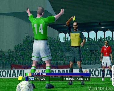 Primer vídeo de Pro Evolution Soccer 2