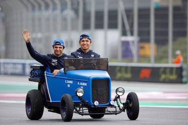 Carlos Sainz y Alexander Albon.