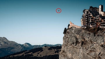 Tom Pagès tira un doble front flip en un acantilado de 170 metros