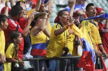 Colombia disputó cuatro partidos en Canadá 2015; ganó uno, empató otro y perdió dos.