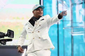 Las mejores imágenes de los seleccionados en el NFL Draft