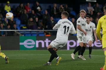 1-2. Daniel Wass marc¨® el segundo gol en el minuto 89..