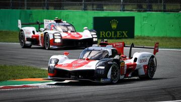 Los Toyota en Monza.