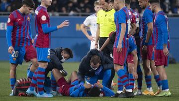 Balde, seis semanas KO