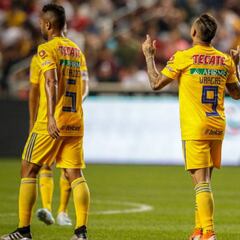 Tigres derrota a Real Salt Lake y va a semifinales de Leagues Cup