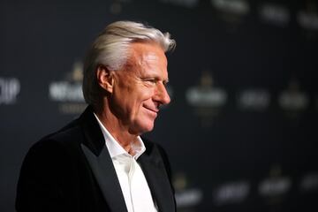 Bjorn Borg, capit芍n del equipo de Europa.