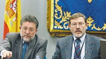 <b>INAUGURACIÓN. </b>Lissavetzky (derecha), en la cumbre antiterrorista.